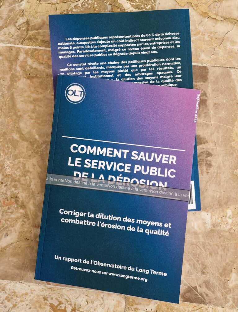 Comment sauver le service public de la dérosion ?