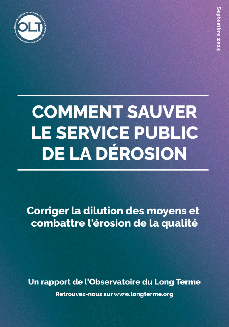 A venir : Comment sauver le service public de la dérosion